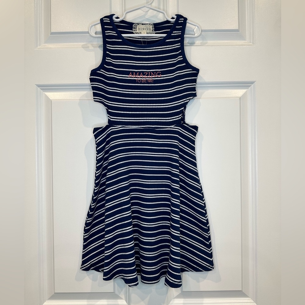 Between Striped Dress‎ Size 8 NWT